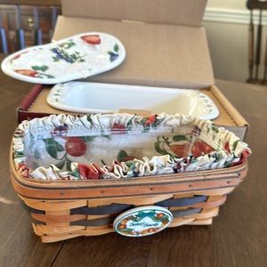Longaberger Loaf Pan & Basket (6 pieces)